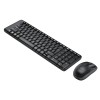 Logitech MK215 Wireless Keyboard and Mouse Combo for Windows, 2.4 GHz Wireless Black