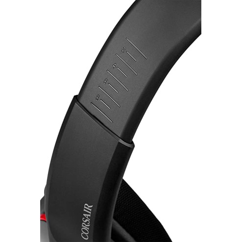 Corsair Void Elite Surround Gaming Headset 7.1 Surround Sound, Optimised Omni direction Microphone and Mobile Compatibility Red Corsair Void Elite Surround Gaming Headset 7.1 Surround Sound, Optimised Omni direction Microphone and Mobile Compatibility Red