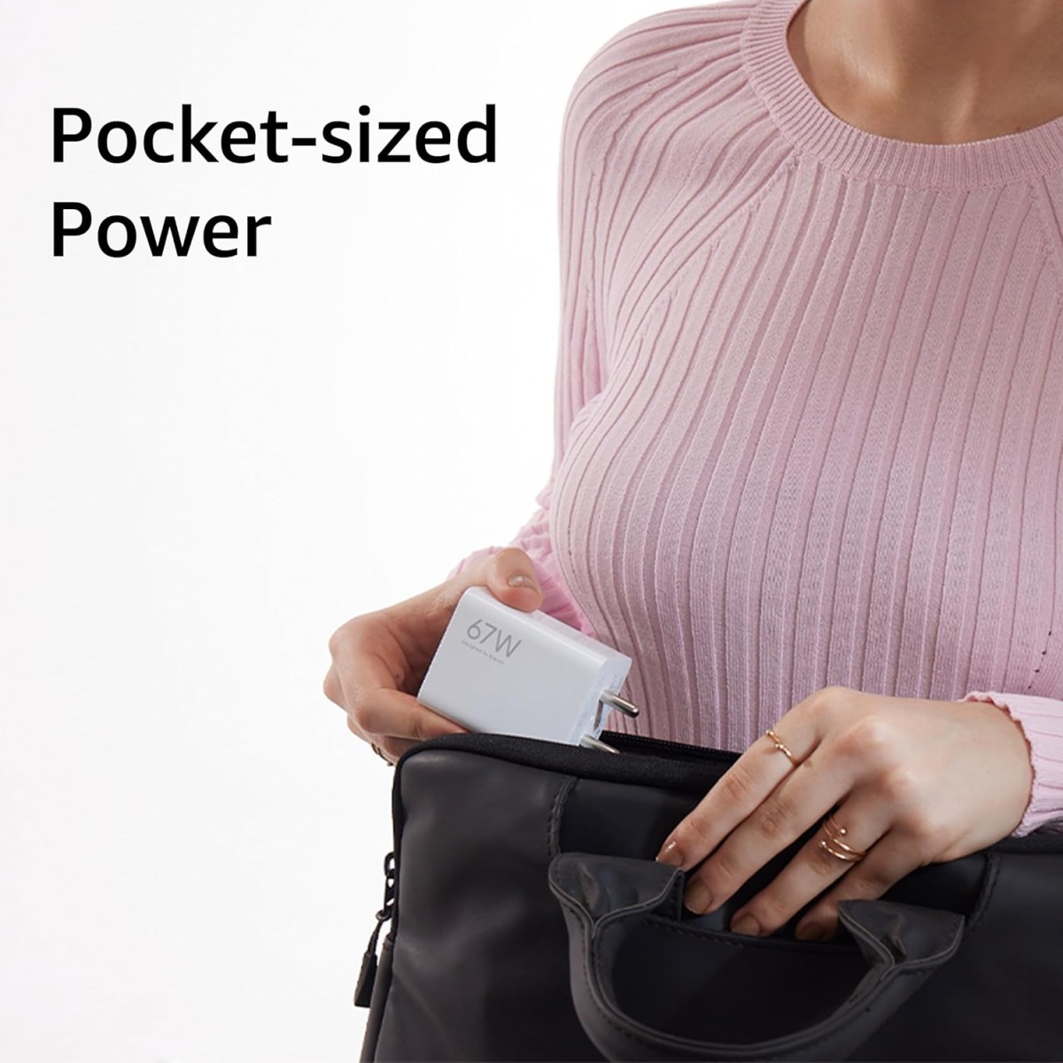 Mi Xiaomi Original 67W Fast Charger Combo/Rapid Charging with Qualcomm Quick Charge 3.0. Includes USB Type-C 6A Fast Charge Cable. Compatable with mobiles, laptops, and Power Banks (White) Mi Xiaomi Original 67W Fast Charger Combo/Rapid Charging with Qualcomm Quick Charge 3.0. Includes USB Type-C 6A Fast Charge Cable. Compatable with mobiles, laptops, and Power Banks (White)