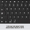 Logitech Combo Touch for iPad 7th & 8th Gen Precision trackpad, Laptop-Like Backlit Keyboard