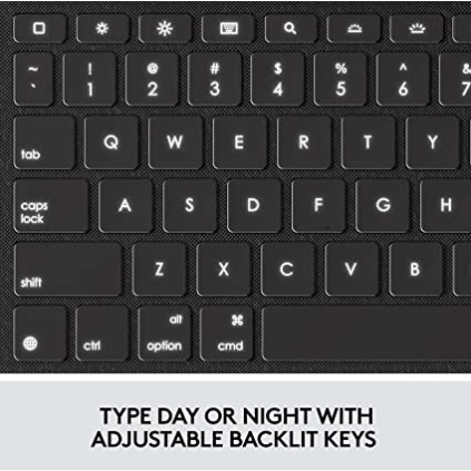 Logitech Combo Touch for iPad 7th & 8th Gen Precision trackpad, Laptop-Like Backlit Keyboard Logitech Combo Touch for iPad 7th & 8th Gen Precision trackpad, Laptop-Like Backlit Keyboard