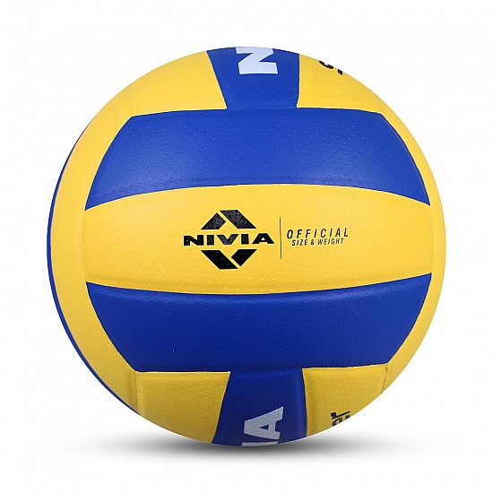 NIVIA Spikester (Encounter) 494 Polypropylene Volleyball, Size - 4 (Multicolour)