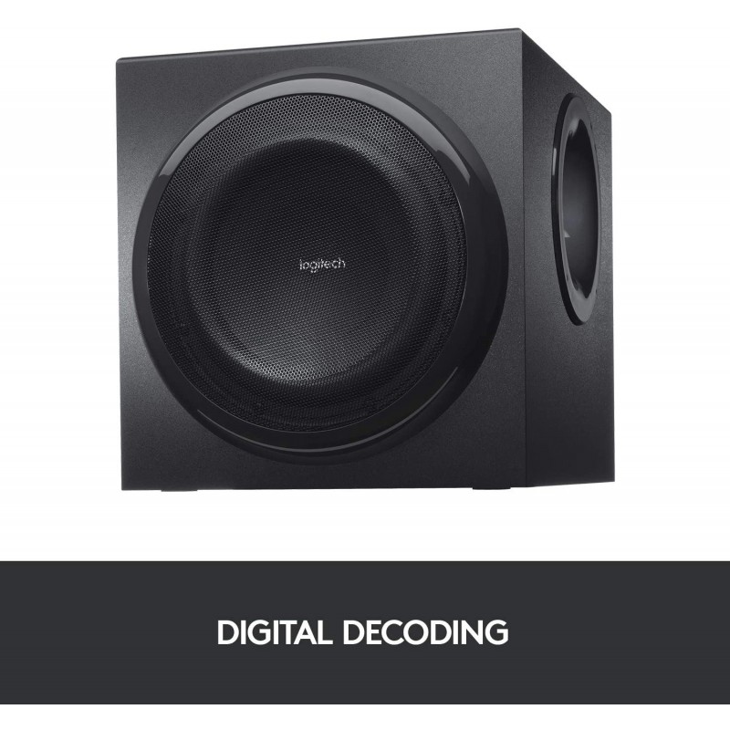 Logitech Z906 1000 W Home Theatre Black 5.1 Channel Logitech Z906 1000 W Home Theatre Black 5.1 Channel
