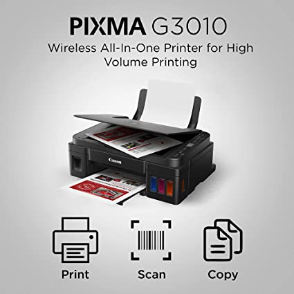 Canon Pixma G3010 All-in-One Wireless Ink Tank Colour Printer Canon Pixma G3010 All-in-One Wireless Ink Tank Colour Printer