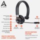 AIRSOUND M91 PROFESSIONAL SERIES  Pro Bluetooth Wireless Over Ear Headphones,BT V5.0 Wireless CVC 8.0 Noise-Cancelling 
