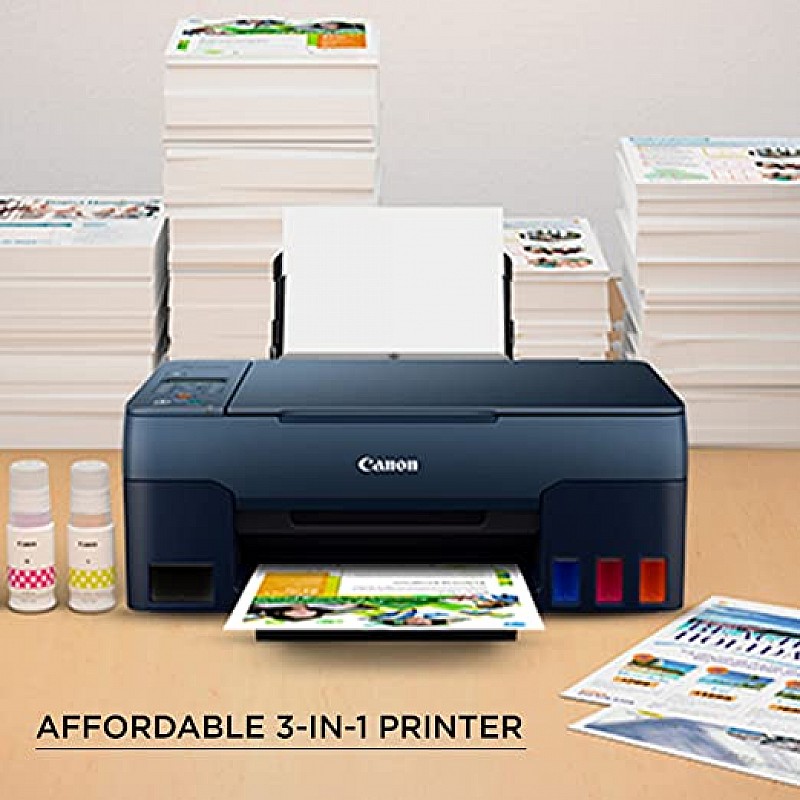 Canon PIXMA G2020 NV All-in-One Ink Tank Colour Printer Navy Blue