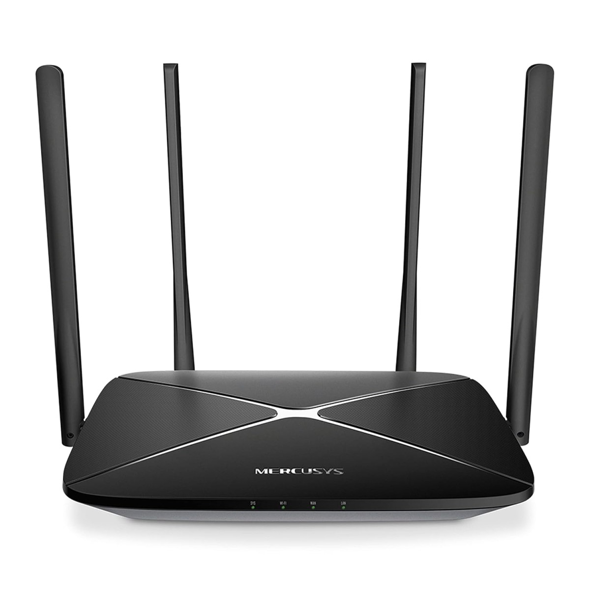 Mercusys AC1200 Wireless Dual Band Gigabit Router AC12G 1200Mbps Wi-Fi WiFi Speed with 4 high gain External Antennas