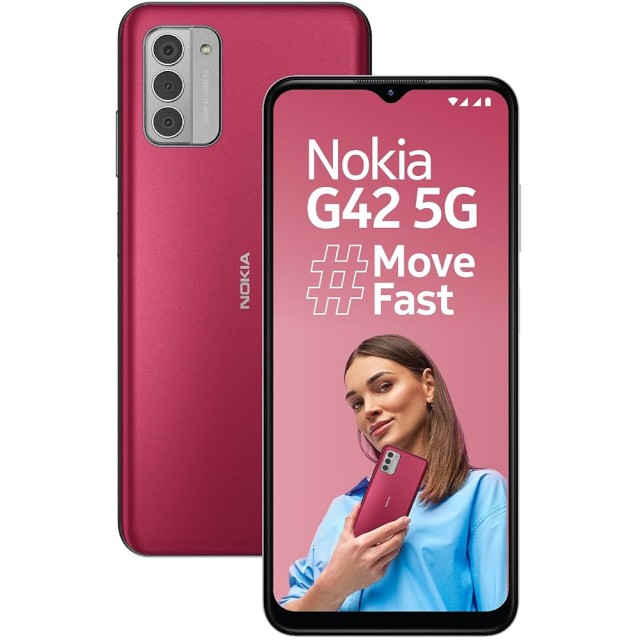 Nokia G42 5G Purple 6GB RAM 128 GB Storage refurbished