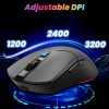 Ant Esports KM500 Pro Backlit Gaming Membrane Keyboard-19 Coating and 3200 DPI Optical Sensor LED Backlit Scroll Wheel Mouse Combo