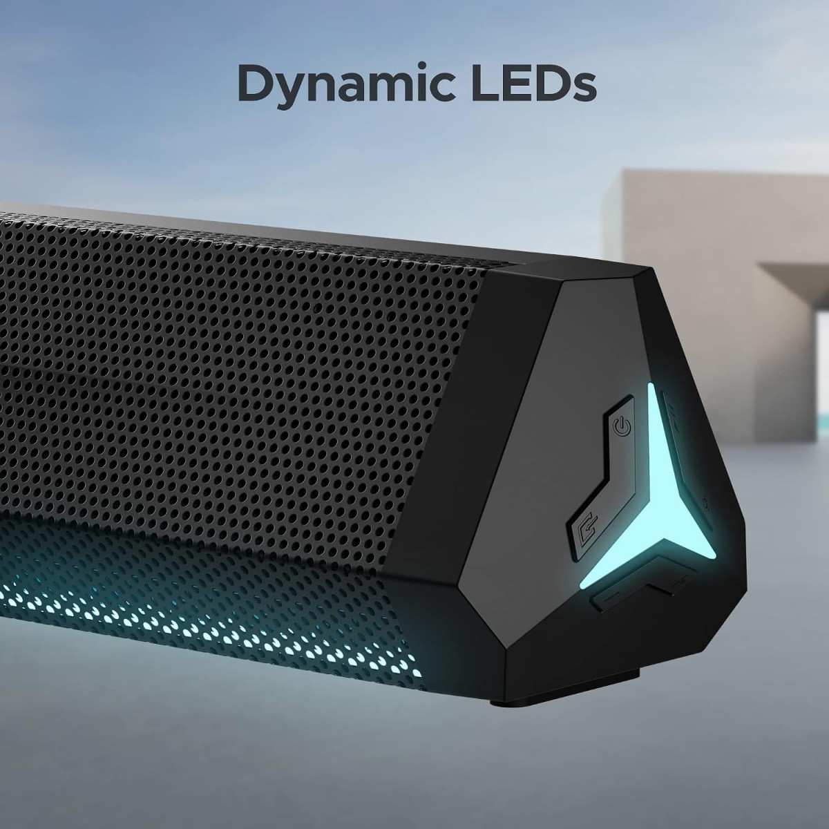 boAt Aavante Bar Chord with Wireless Subwoofer and Dynamic LEDs 160 W Bluetooth Soundbar BLACK