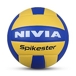 NIVIA Spikester (Encounter) 494 Polypropylene Volleyball, Size - 4 (Multicolour)