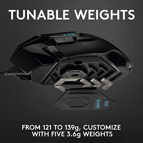 Logitech G502 Hero High Performance Wired Gaming Mouse Logitech G502 Hero High Performance Wired Gaming Mouse