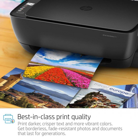 HP ink tank wireless 415 All in one Multi-function Wi-Fi Color Printer Refurbished