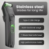 one plus OP 11 Cordless Professional Hair Trimmer Titanium coated blade waterproof Trimmer 120 min Runtime 12 Length Settings