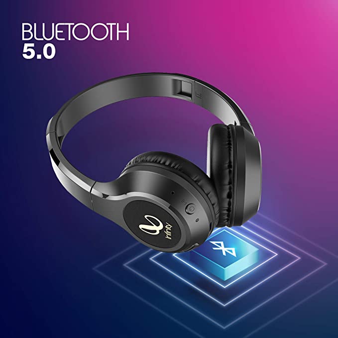 Infinity Glide 510 by Harman (JBL, HK, Infinity), 72 Hrs Playtime with Quick Charge, Wireless On Ear Headphone with Mic Infinity Glide 510 by Harman (JBL, HK, Infinity), 72 Hrs Playtime with Quick Charge, Wireless On Ear Headphone with Mic