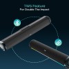 boAt Aavante Bar 950,Stream Free Music on JioSaavn, Dual Passive Radiators,7H Battery 40 W Bluetooth Soundbar (Premium Black, 2.0 Channel)