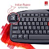 iBall Wintop Soft Key Keyboard and Mouse Combo with Water Resistant Design, Black-