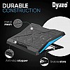 Dyazo Laptop Riser Stand & Superfast Cooling Pad with Adjustable Height & 6 Mute Fans for Silent Cooling 