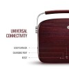 Saregama Carvaan Hindi - Portable Music Player with 5000 Preloaded Songs, FM/BT/AUX (Cherrywood Red)