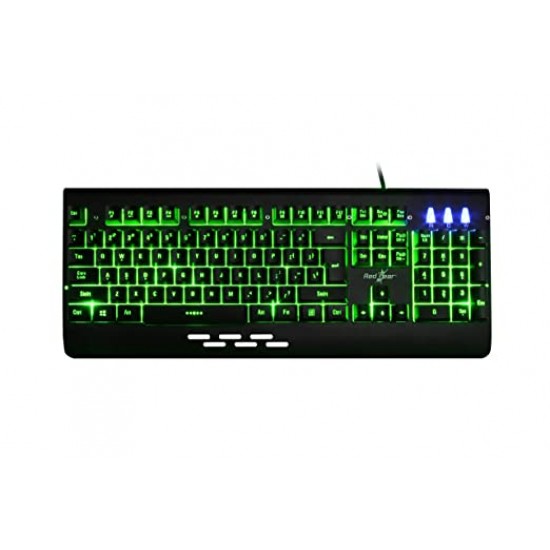 Redgear Blaze MT01s Colour Backlit Gaming Keyboard with Full Aluminium Body & Windows Key Lock