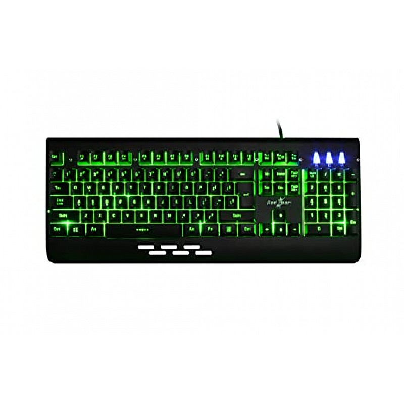 Redgear Blaze MT01s Colour Backlit Gaming Keyboard with Full Aluminium Body & Windows Key Lock