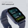 Noise Icon Buzz 1.69" Display with Bluetooth Calling Built-In Games Voice Assistant Smartwatch Blue Strap Regular (unbox)