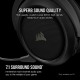 Corsair HS70 Pro Wireless SE Gaming Headset, Cream