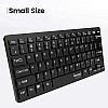 QUANTUM QHM7307 MINI MULTIMEDIA KEYBOARD Wired USB Multi-device Keyboard  (Black)