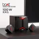 boAt Blitz 2008 2.1 Channel Multimedia Speaker with Dynamic RGB LED Black