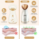 AGARO FS2117 Facial Steamer With Nano Ionic Hot Steaming Technology, 100ML Water Tank Rose Gold