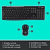 Logitech MK270r Wireless Keyboard and Mouse Combo for Windows