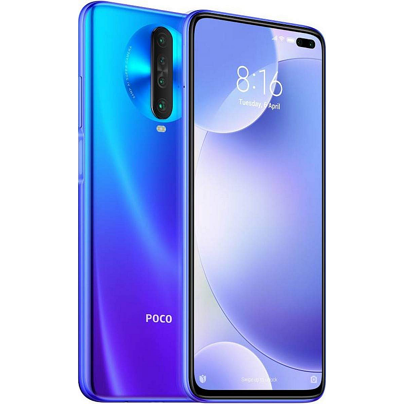 POCO X2 (Atlantis Blue 8 GB RAM 256 GB Storage Refurbished