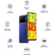 POCO M3 (Cool Blue, 6GB RAM, 64GB Storage) Refurbished 