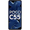 POCO C55 (Cool Blue, 6GB RAM, 128GB Storage) Refurbished