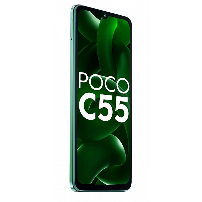 POCO C55 (Forest Green, 4GB RAM, 64GB Storage) Refurbished