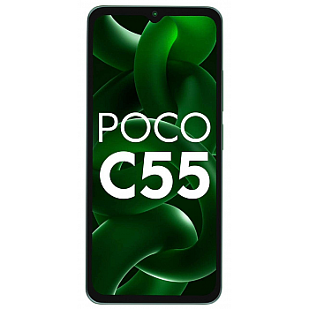 POCO C55 (Forest Green, 4GB RAM, 64GB Storage) Refurbished