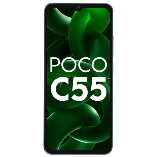 POCO C55 (Forest Green, 4GB RAM, 64GB Storage) Refurbished