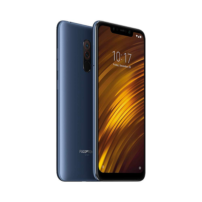 Poco F1 by Xiaomi Steel Blue 6 GB RAM 128 GB Storage Refurbished