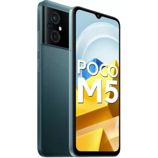 POCO M5 (Icy Blue, 6GB RAM 128 GB Storage Refurbished