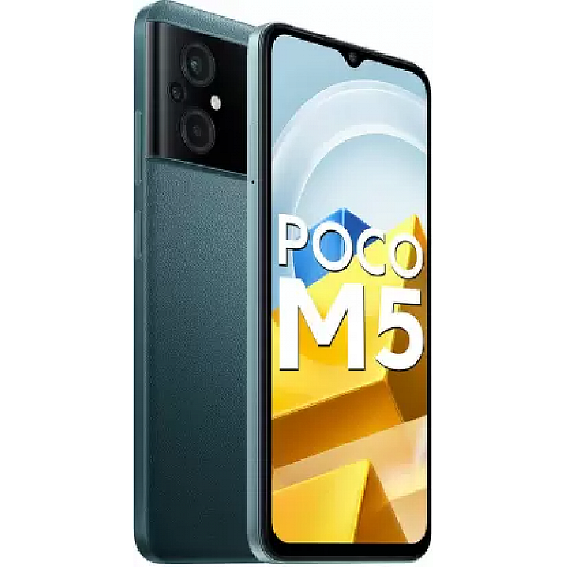 POCO M5 (Icy Blue, 6GB RAM 128 GB Storage Refurbished