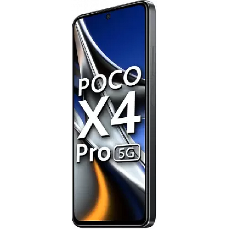 POCO X4 Pro 5G (Laser Black, 8GB RAM 128GB Storage) Refurbished