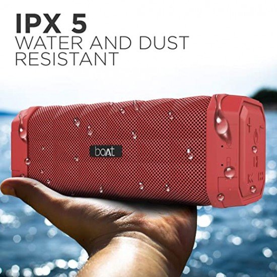 boAt Stone 650 10 W Bluetooth Speaker (Red)
