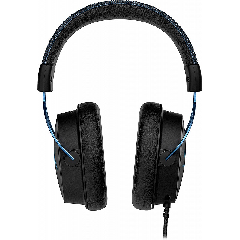 HyperX Cloud Alpha S Wired On Ear Headphones with Mic Blue