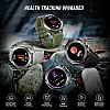 beatXP Duke Rugged 1.43 Round Super AMOLED Bluetooth Calling Smart Watch, Functional Crown, 466 * 466px, 60Hz Refresh Rate, AI Voice Assistance (Black)