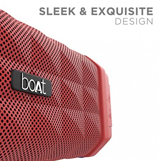 boAt Stone 650 10 W Bluetooth Speaker (Red)