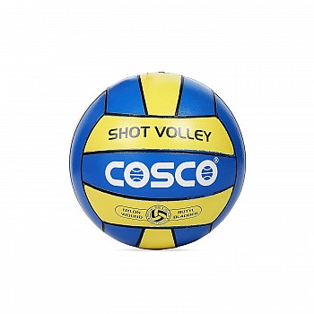 COSCO Shot Volley Volleyball - Size: 4  (Pack of 1, Blue)