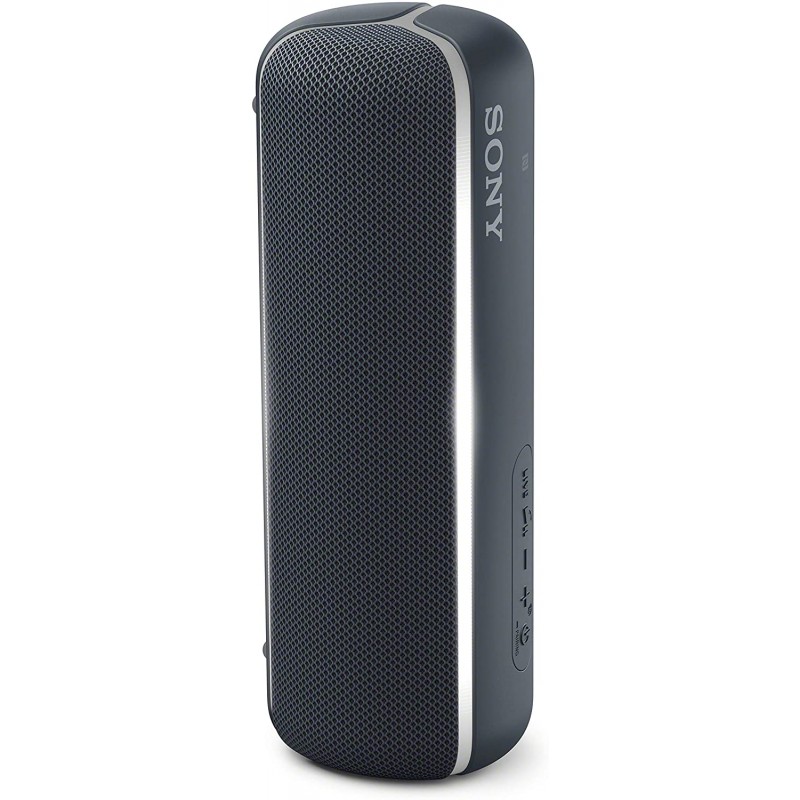 Sony SRS-XB22 Portable Bluetooth Speaker Compact Wireless Party Speaker with Flashing Line Light Black