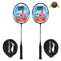 Li-Ning Smash XP 70 IV Strung Badminton Racquet Set of 2