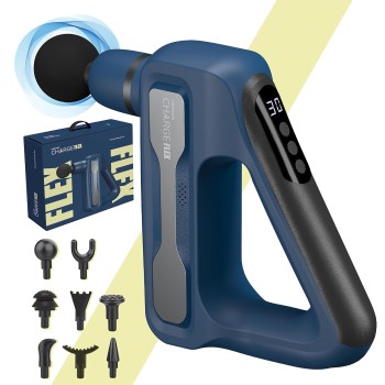 caresmith CS379 CHARGE Flex Cordless Massage Gun Massager