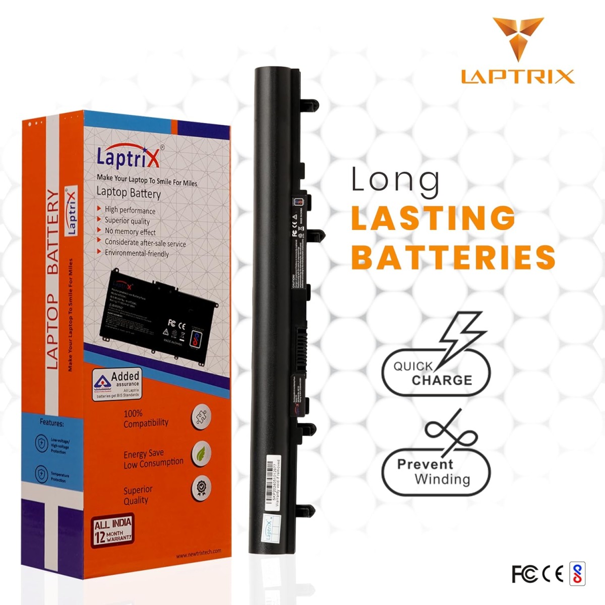Lap Gadgets Laptop Battery for Acer Aspire E1-572G V5-571P-6472 E1-570 V5-431